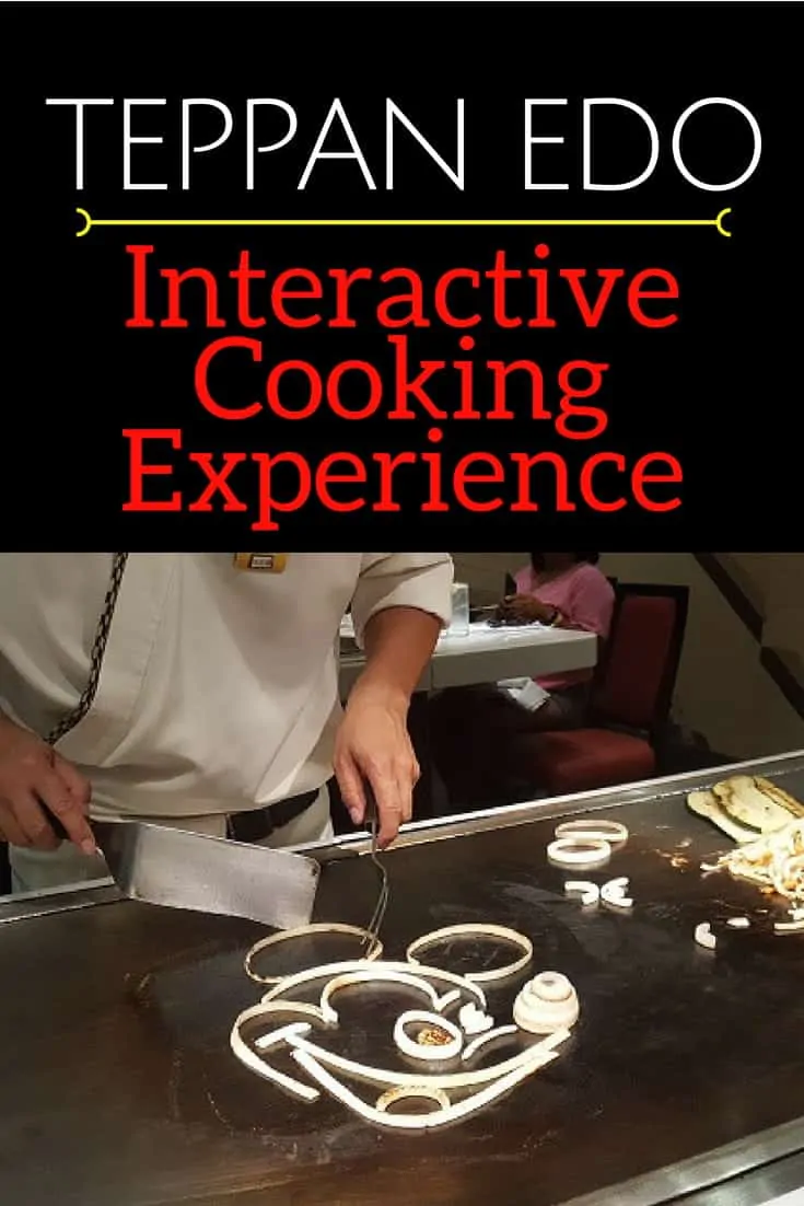 Inside Teppan Edo Interactive Dinner at Epcot