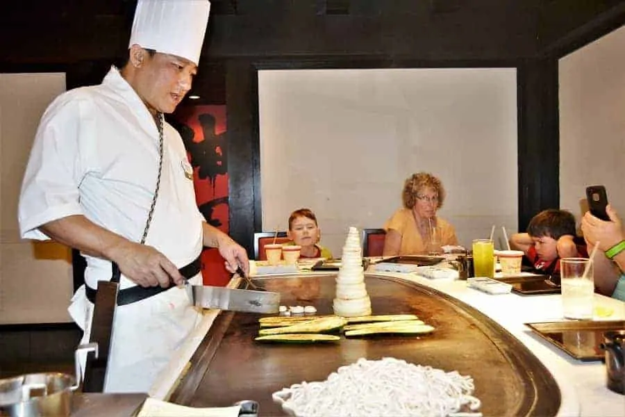 Teppan Edo Restaurant at Disney