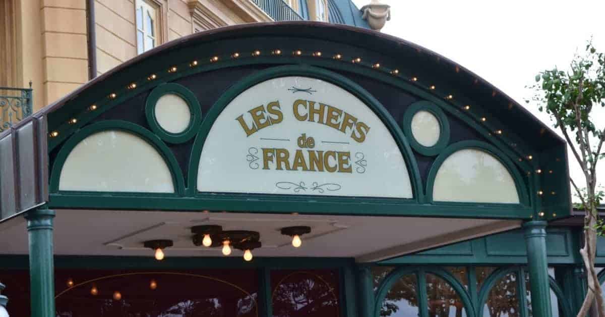 Les Chefs de France in Epcot