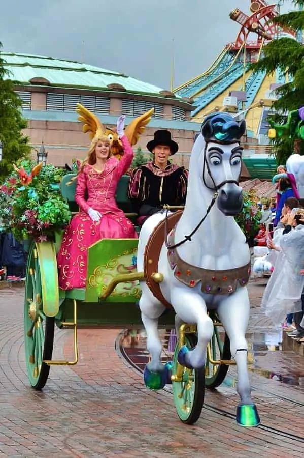 Sleeping Beauty Float in Disneyland Paris Parade