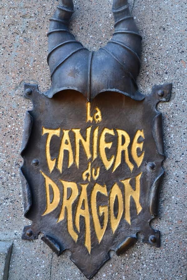la taniere du dragon at Disneyland Paris