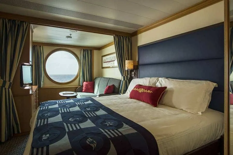 Ocean View Stateroom on Disney Magic