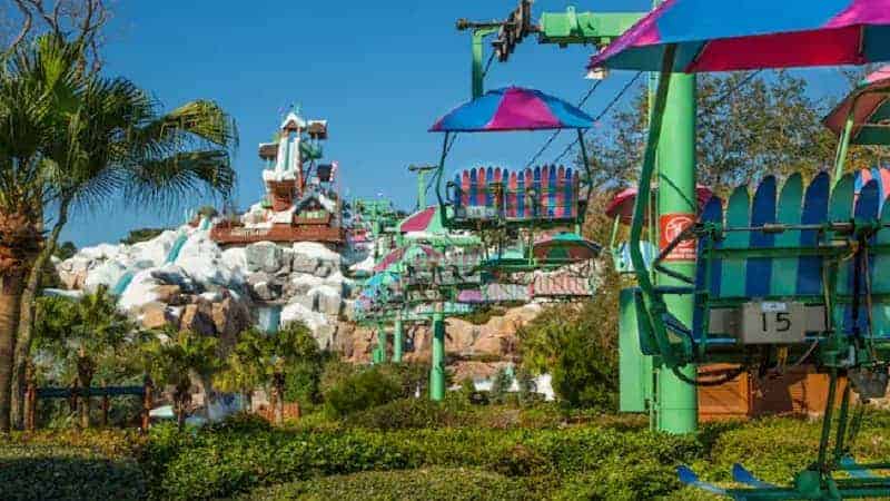 Chair Lift at Blizzard Beach