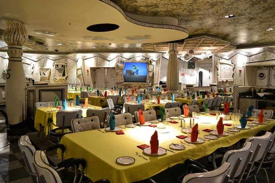 Animator's Palate on the Disney Wonder