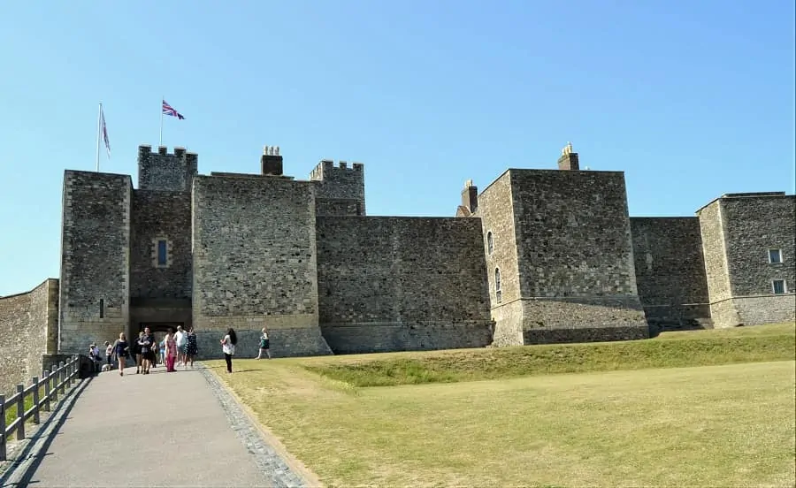 Dover Castle in England