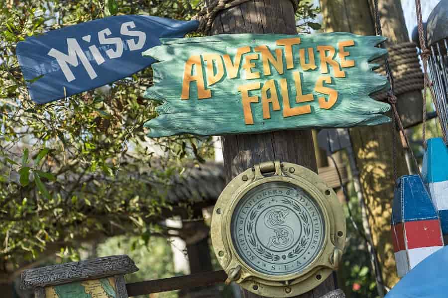 Miss Adventure Falls at Typhoon Lagoon