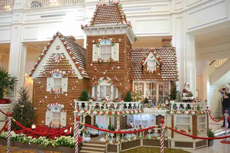 Gingerbread House at Disney's Grand Floridian