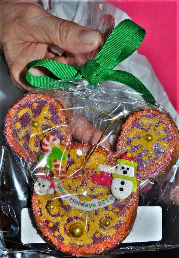Mickey Mouse Gingerbread Ornament