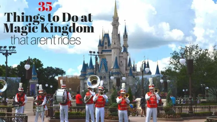 Non-Rides at Magic Kingdom Park