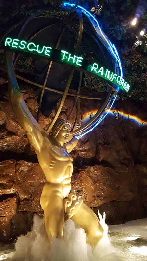 Rainforest Cafe Fountain