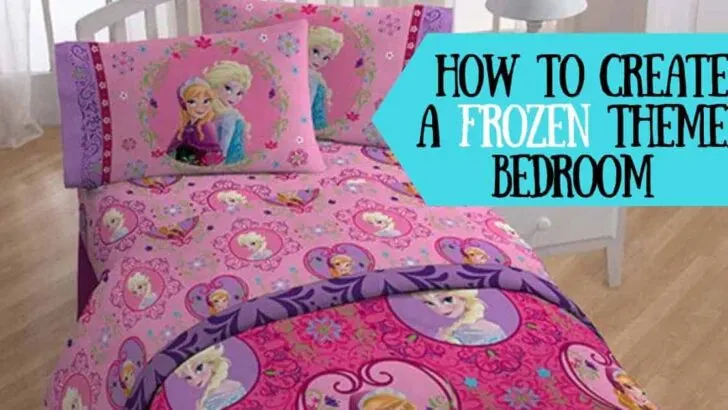 Frozen Themed Bedroom Deocr