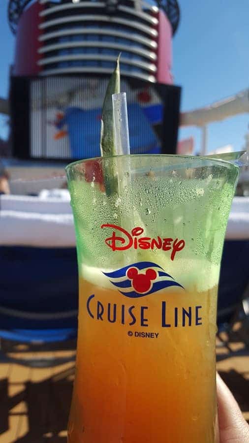 disney cruise alcohol