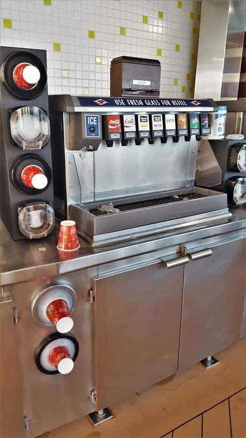 Soda Station on a Disney Cruise