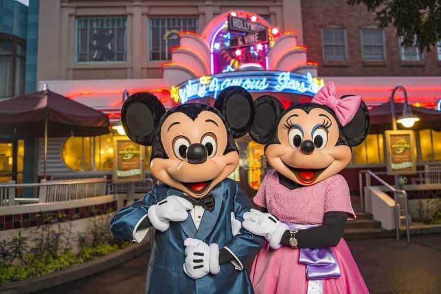 Silver Screen Dine with Mickey & Minnie Mouse