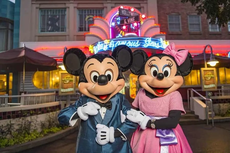 Silver Screen Dine with Mickey & Minnie Mouse