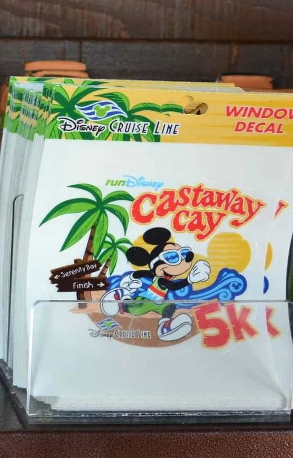 Castaway Cay 5K decal