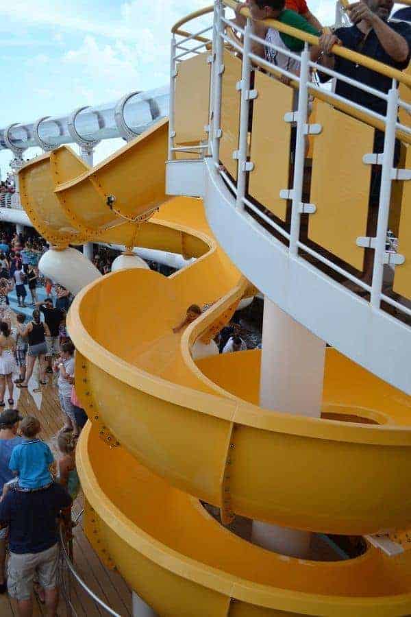 Slide on the Disney Dream