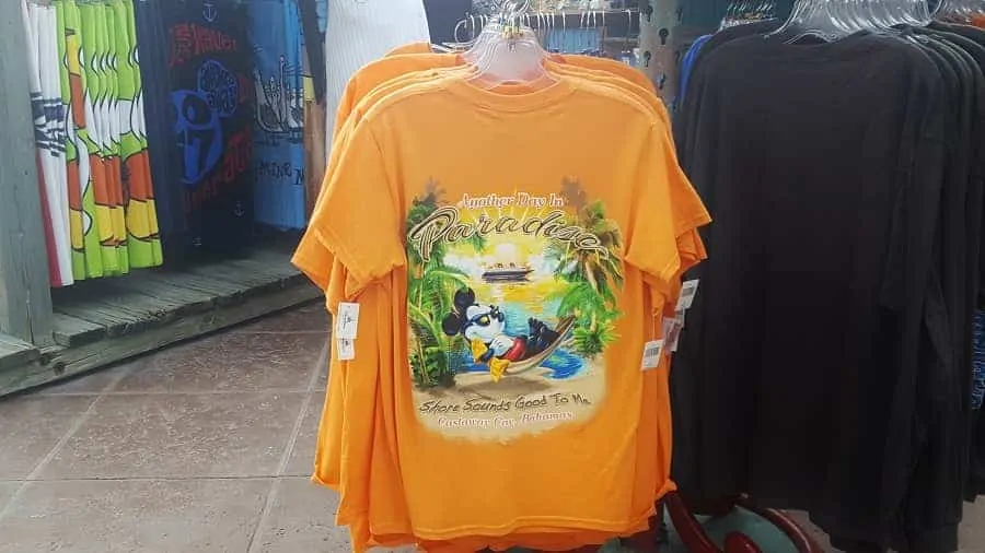 Mickey Mouse Paradise Castaway Cay Shirt