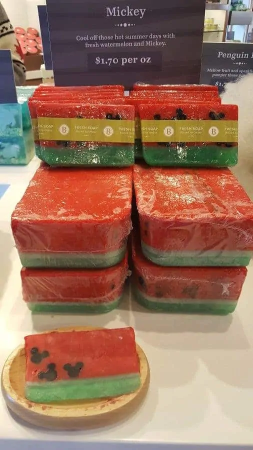 Basin Watermelon Mickey Soap