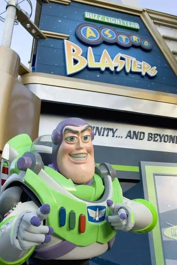 Buzz Lightyear Ride Disneyland