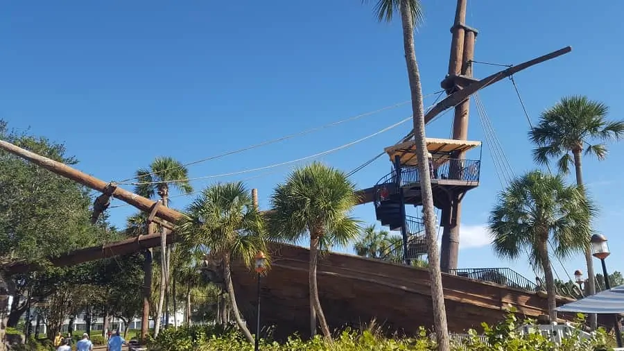 Pirate Ship Pool at Beach Club Resort