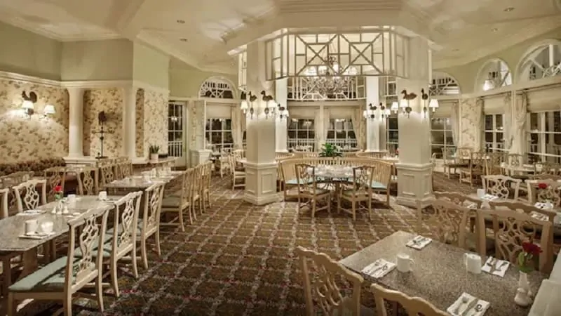 Inside Grand Floridian Cafe