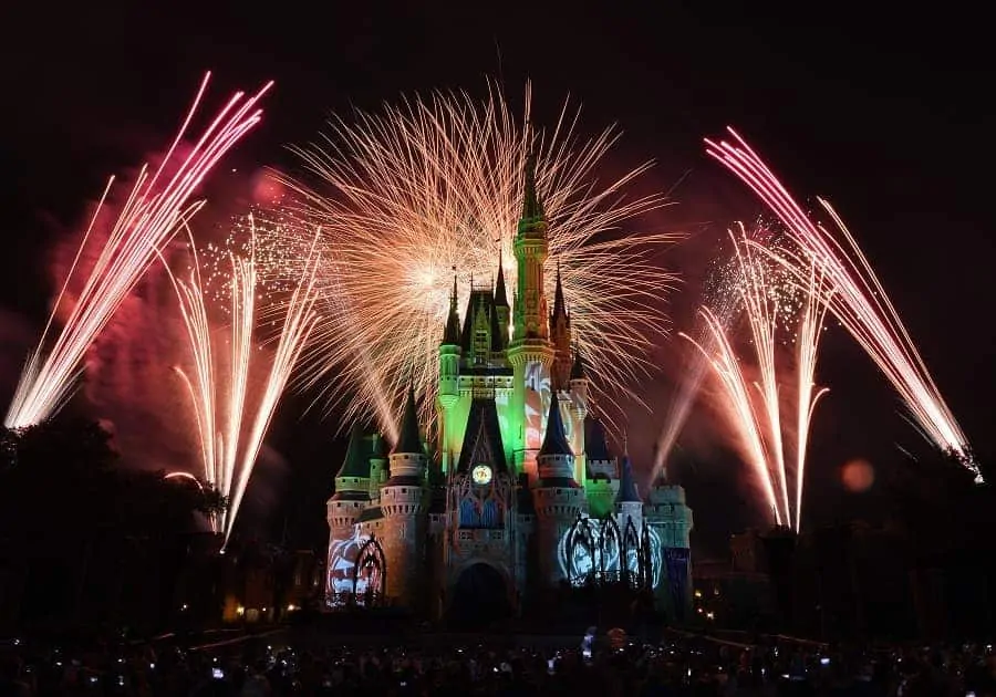 Disney Halloween Fireworks show