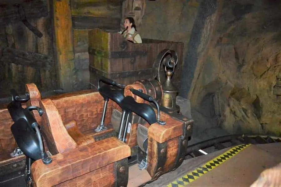 Front of Mine Train Cart