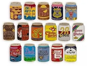 Disney Parks Delicious Drinks Mystery Pin Set