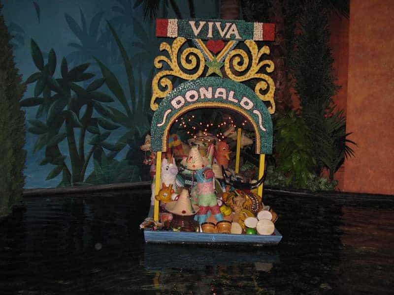 Hidden Mickey on Three Caballeros Ride