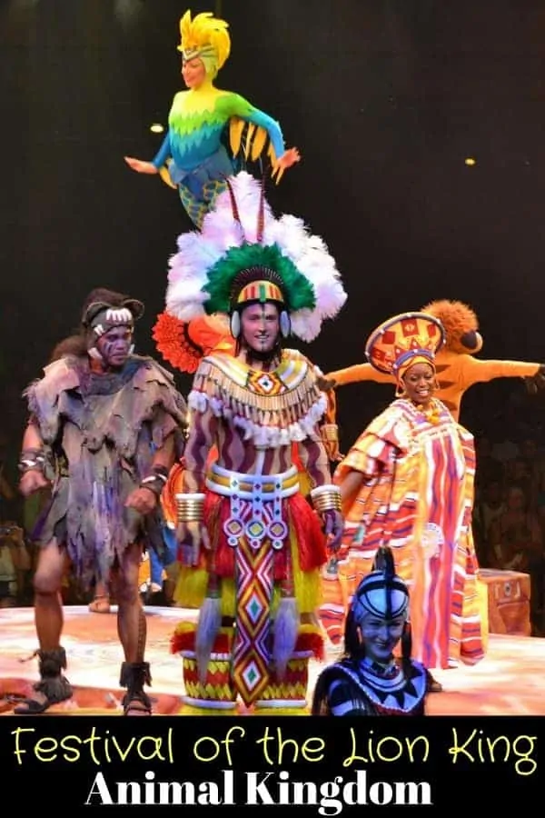 Festival of the Lion King Show at Animal Kingdom