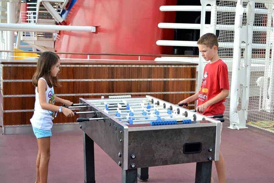 Disney Dream Fooseball