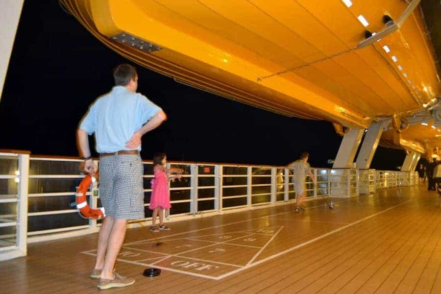 Disney Dream Shuffleboard