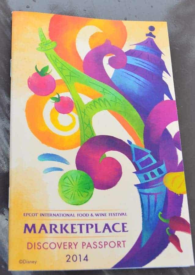 Epcot International Food & Wine Festival Passport