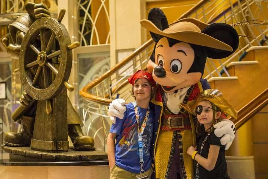 Mickey Mouse Pirate Meet & Greet