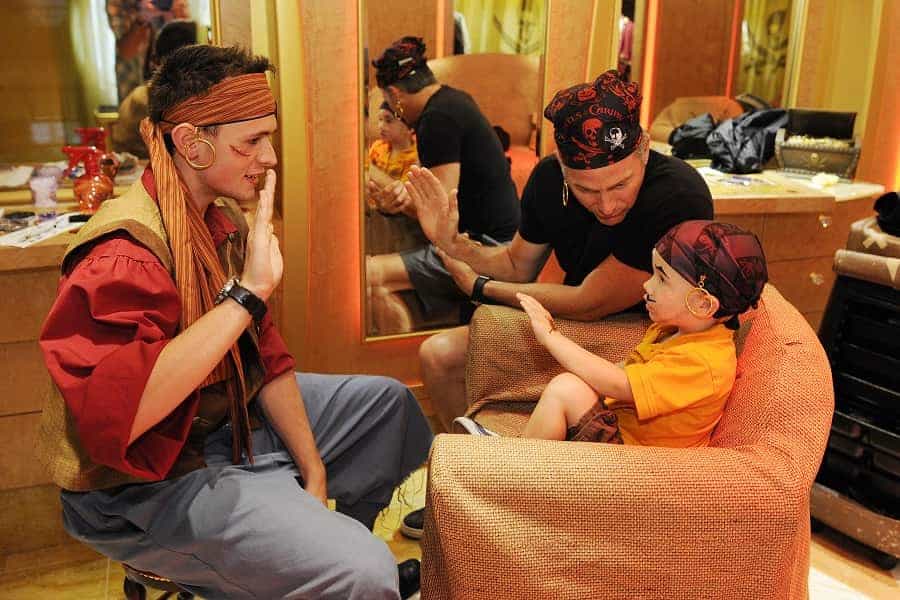 disney alaska cruise pirate night