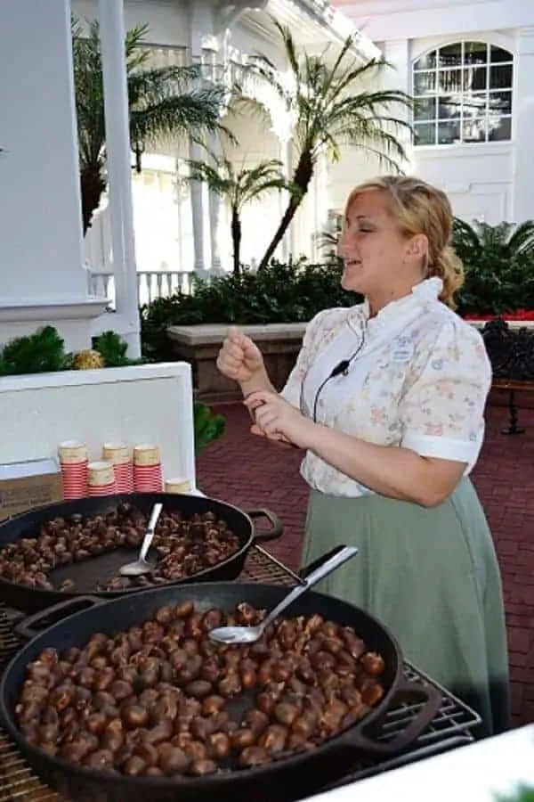 Roasting Chesnuts at Grand Floridian