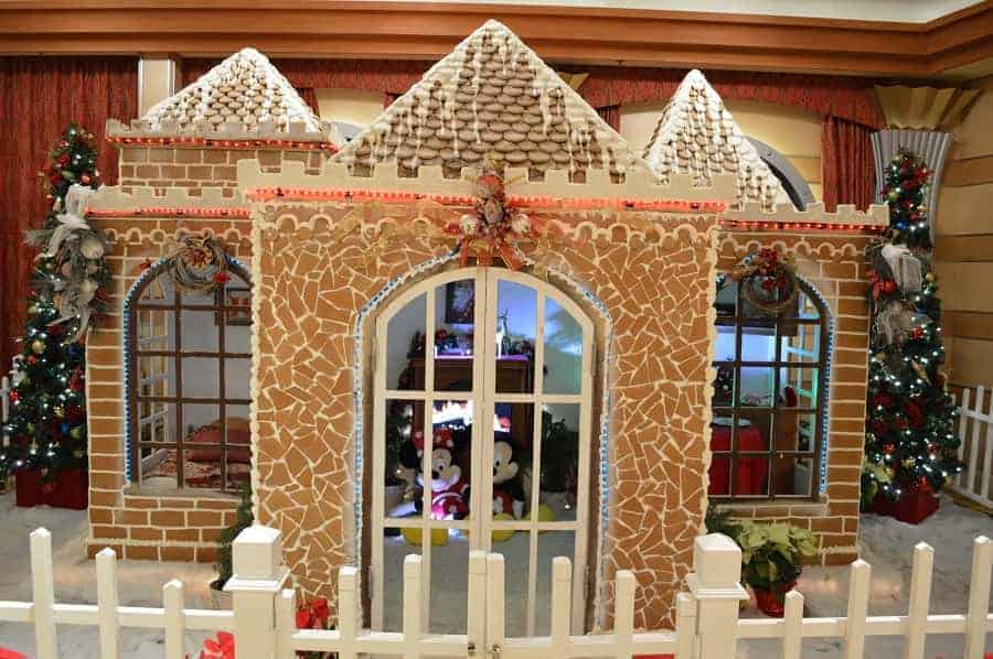 Gingerbread House on Disney Christmas Cruise