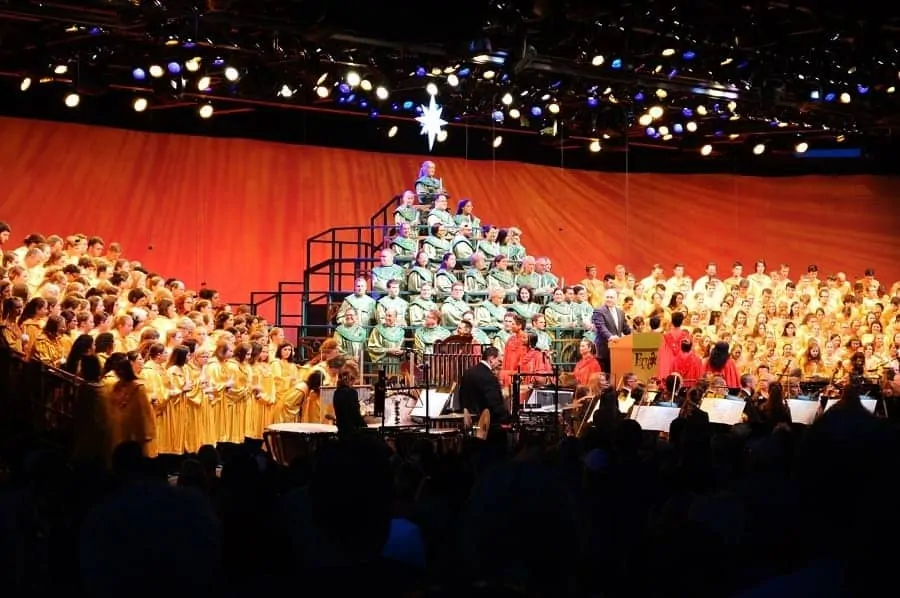 Epcot Christmas Processional