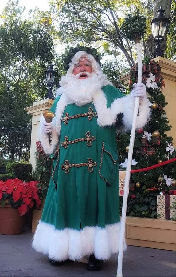 Father Christmas at Epcot