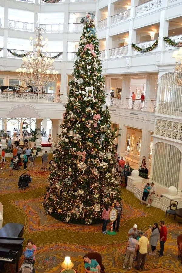 Christmas Tree in Grand Floridian