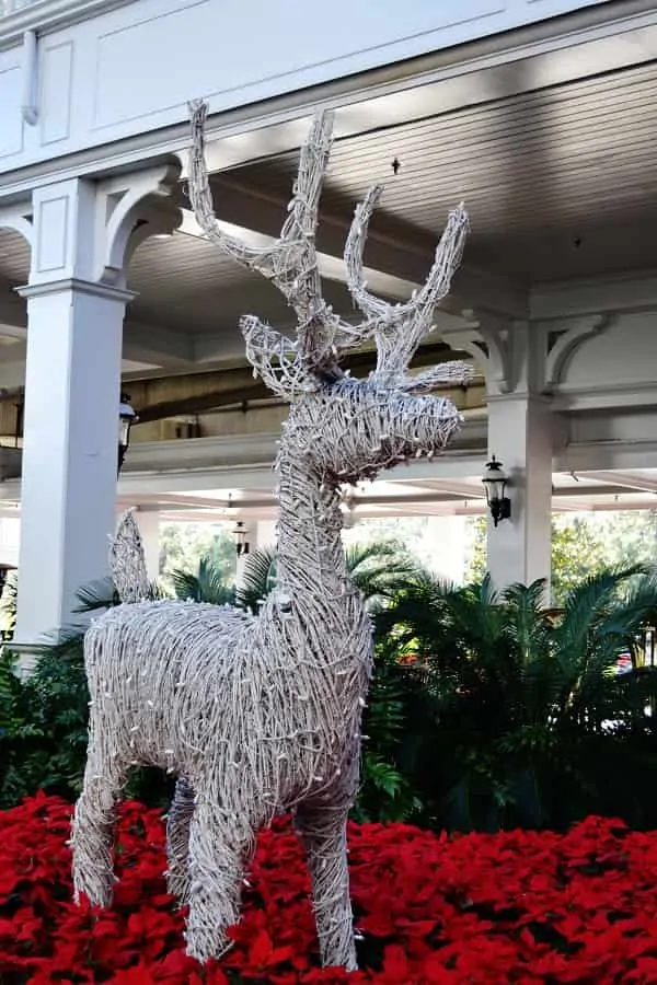 Grand Floridian Christmas Decorations in December
