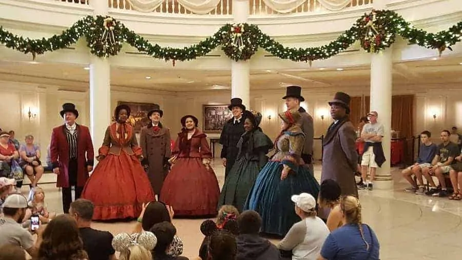Voices of Liberty at Christmas in Epcot