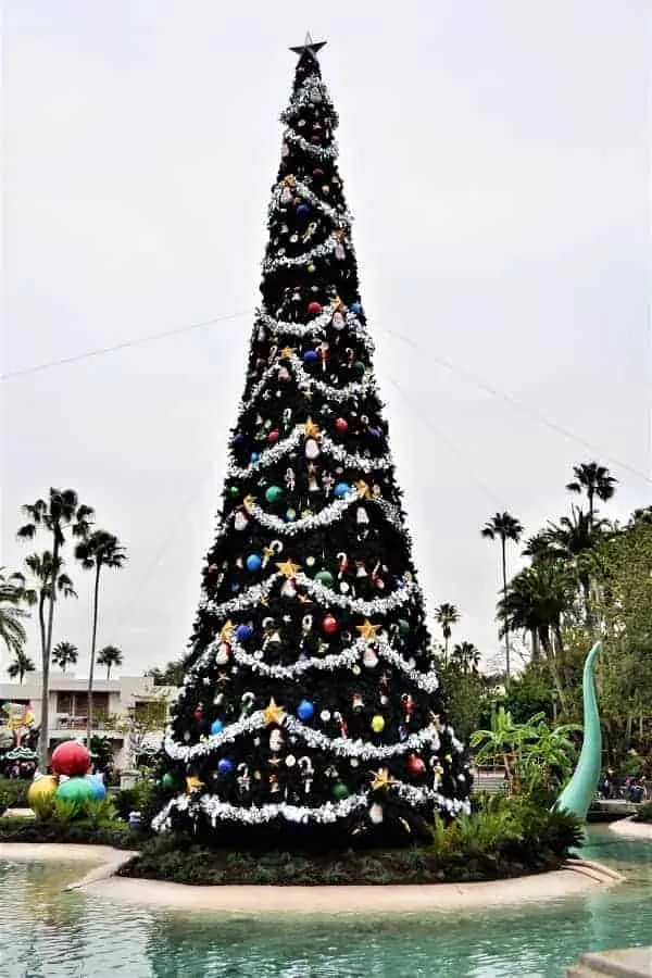 Christmas Tree at Hollywood Studios at Christmas