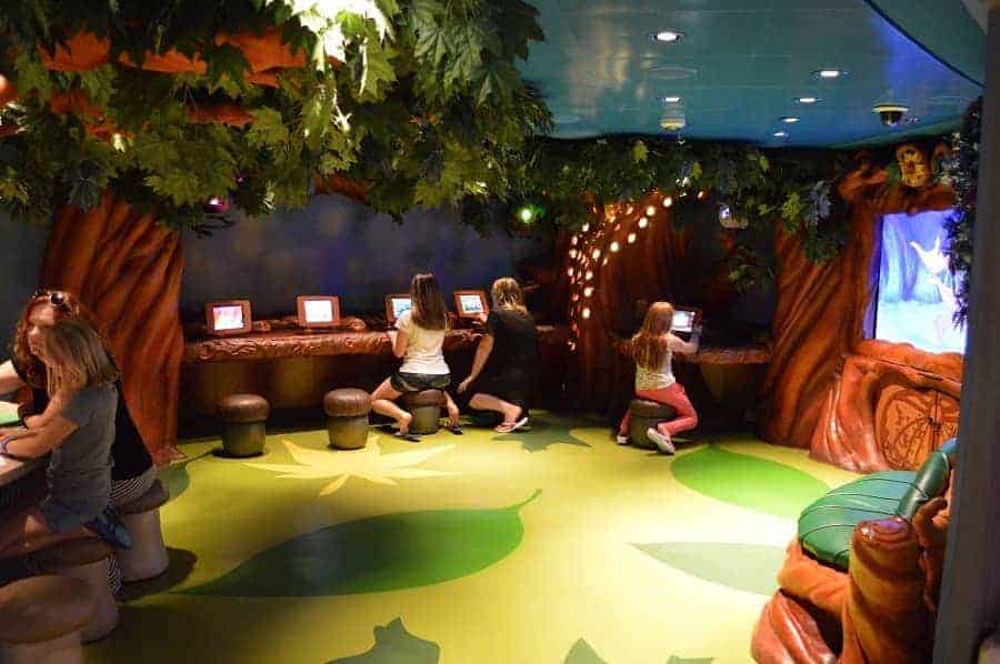 Pixie Hollow area in Oceaneer Club
