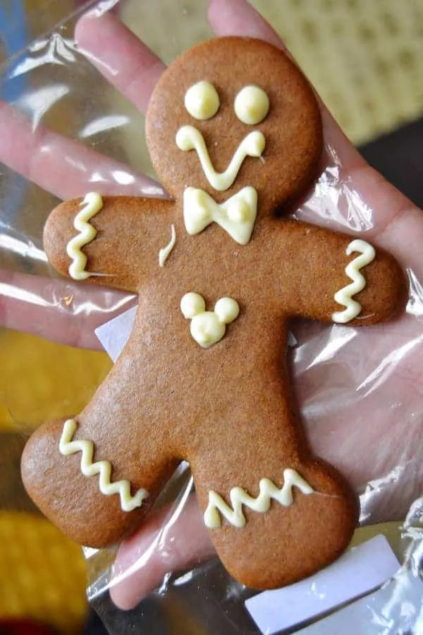 Disney Gingerbread Cookie