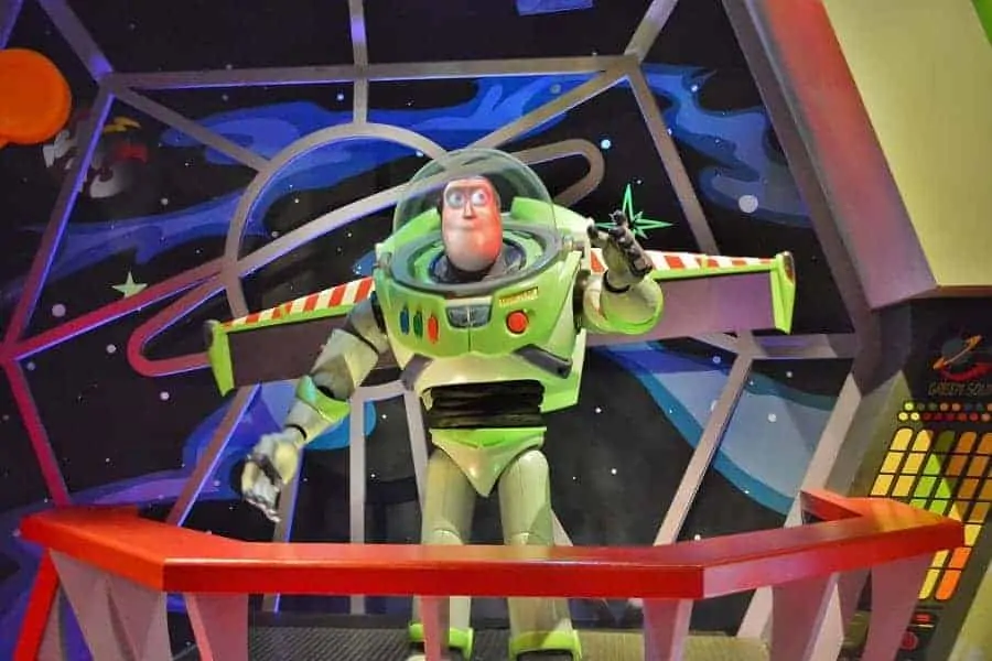 Buzz LIghtyear Space Ranger Spin Clue