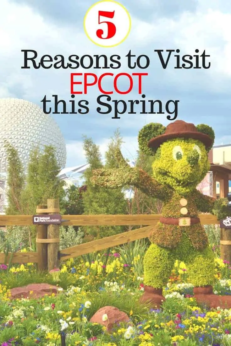 5 Reasons to Visit Epcot this Spring