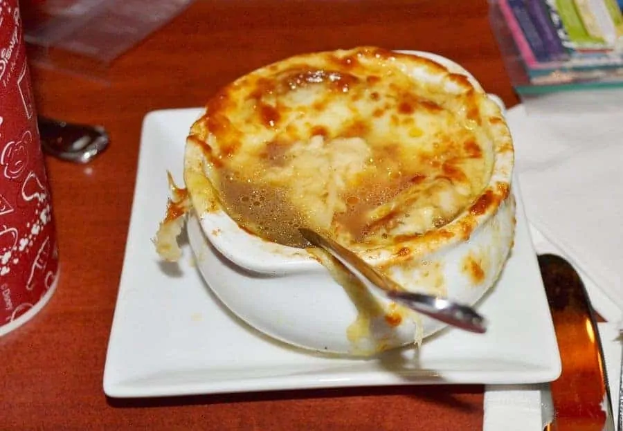 French Onion Soup at Be Our Guest