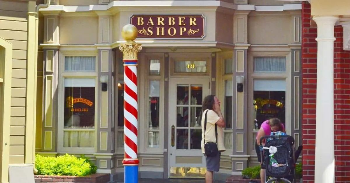 Disney Barber Shop at Magic Kingdom